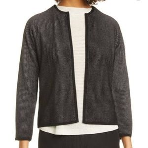 Women's Eileen Fisher Textured Silk & Organic Cott